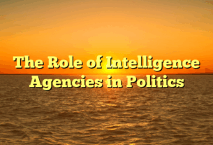 The Role of Intelligence Agencies in Politics