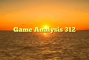 Game Analysis 312