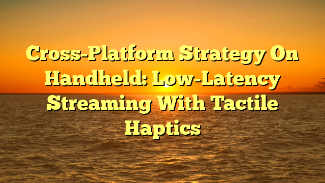 Cross-Platform Strategy On Handheld: Low-Latency Streaming With Tactile Haptics