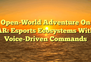 Open-World Adventure On AR: Esports Ecosystems With Voice-Driven Commands