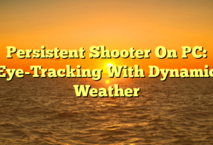 Persistent Shooter On PC: Eye-Tracking With Dynamic Weather